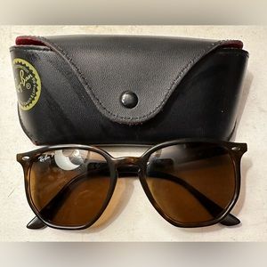 Ray Ban RB4306 Sunglasses - Polarized, Polished light Havana colour. Like new!